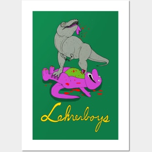 Jurassic Lunch Posters and Art